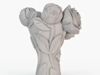 Printable daum vase 3D print model