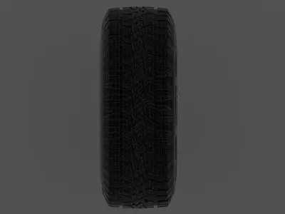 Continental TerrainContact AT Tire Low-poly 3D model