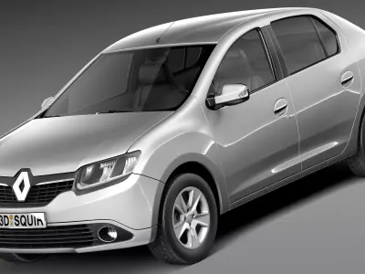 Renault Symbol 2013 3D model