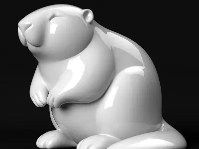 Beaver 3D print model