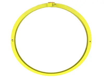 Luxury Diamond Bangle Bracelet 3D Print Model A5705 3D print model