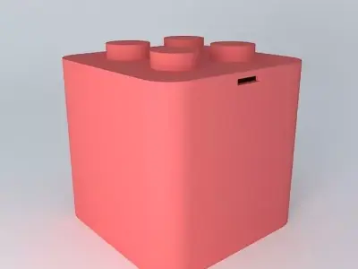 Chest / LEGO box Free 3D model