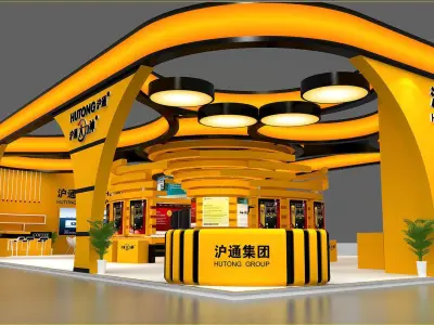 Exhibition - Area - 15X21-3DMAX2009-03 3D model