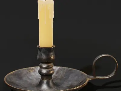 Skull and Books 3D model