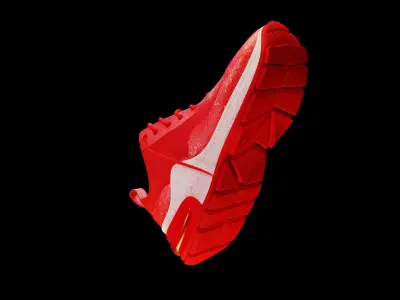 Fashion Sport shoes Free 3D model