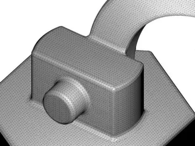 Rusty Robot Arm 3D model