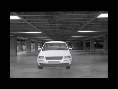 Stranded Car  3D model