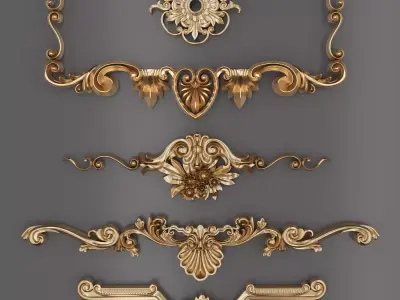 Trim Ornament 81 3D model