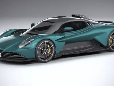 Aston Martin Valhalla 2022 3D model