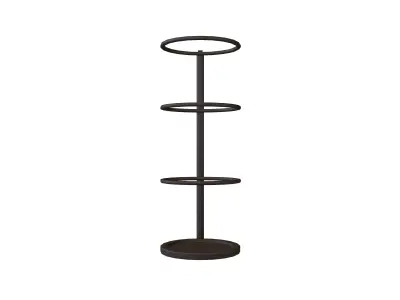 Modern Design Umbrella Stand v1 002 Low-poly 3D model