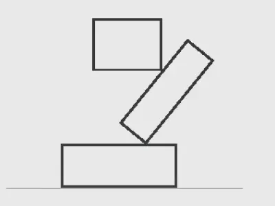 Modern Sculpture Low-poly 3D model