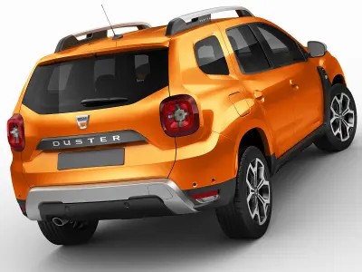 Dacia Duster 2018 3D model