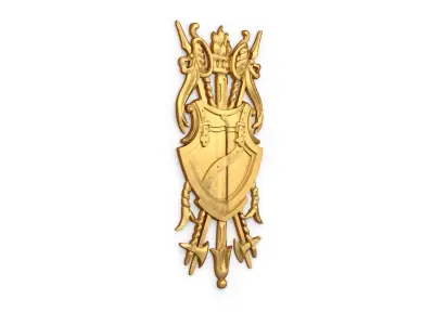 Classic decor ornament 321 3D model