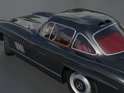 Mercedes benz w198 3D model