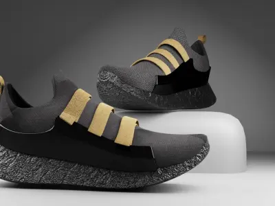 ADIDAS concept shoes 3D model