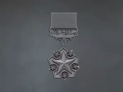 Sitara A Jurat Relief  3D print model