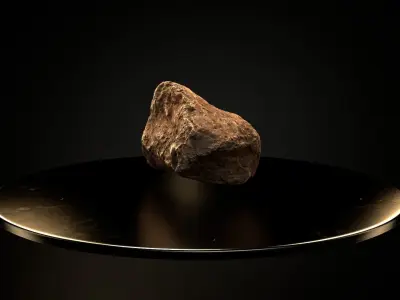 Cool Smooth Stone Pack vol01 Low-poly 3D model