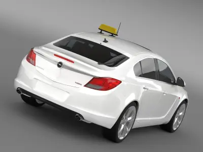 Opel Insignia Taxi 3D model