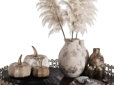 Table setting 02 3D model