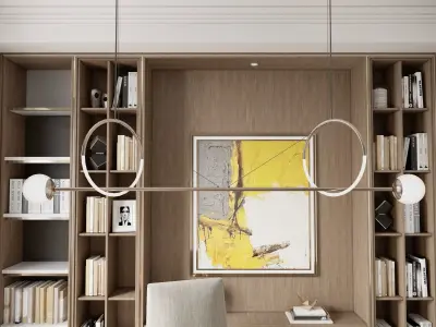 3D model of interior study 3D model order