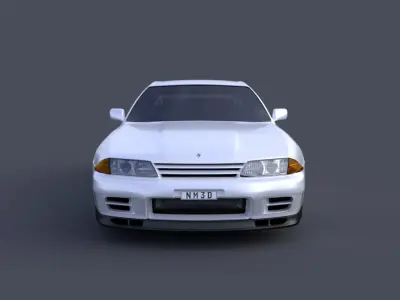 Nissan Skyline GTR R32 3D model