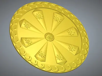 Decorative Circle Free 3D print model