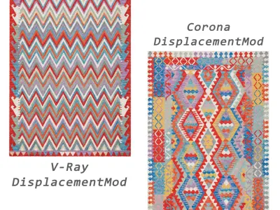 Rugs No 159 Low-poly 3D model