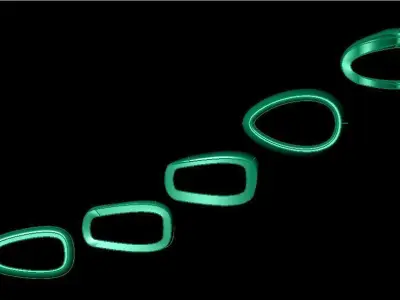 eyelet for pendant Free 3D print model