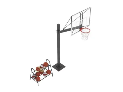 Basketball Hoop 3D model order
