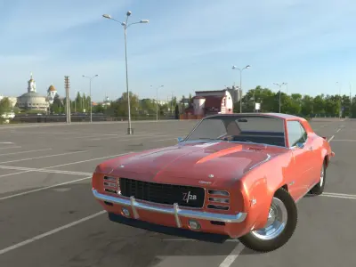 Chevrolet Camaro 1969 3D model