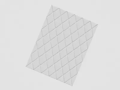 Tiles Low-poly 3D model