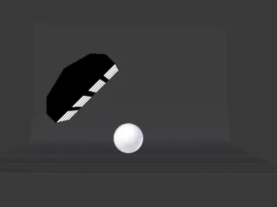 Warm Studio  Free low-poly 3D model