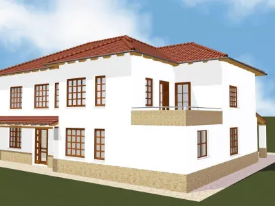 House 24 3D print model