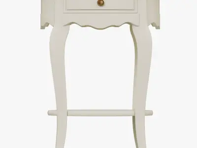 bedside table 3D model