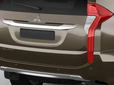 Mitsubishi Pajero Sport 2016 3D model