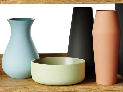 Shelving unit Pombal by Cosmo 3D model