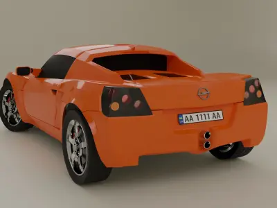 Opel Speedster 2005 3D model