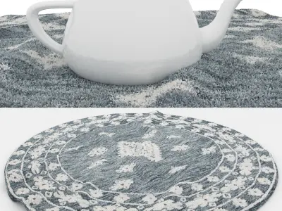 Rugs No 187 Low-poly 3D model