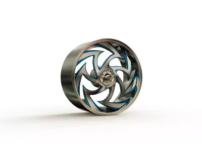 AMANI FORGED CARITO CONCAVE WHEEL  3D print model