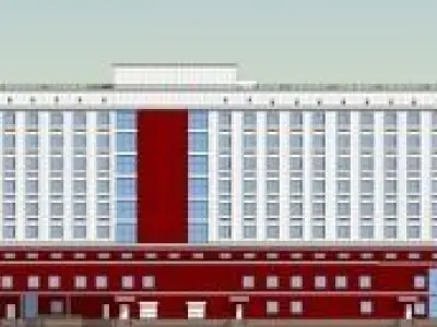  Russian Hotel 3D model
