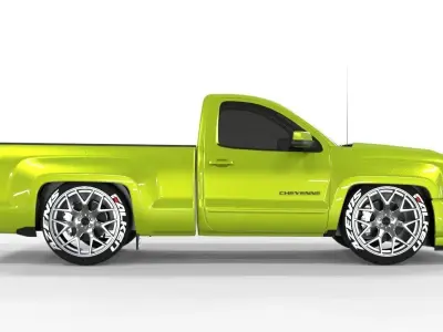CHEVROLET SILVERADO  2017 3D model