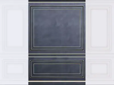 Wall molding 3D model