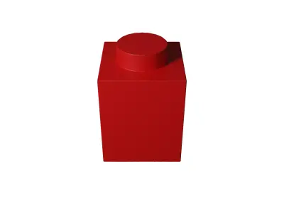 Lego Brick 1x1x1 3D model
