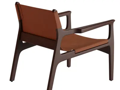Four Hands Rafi Chair 3D model