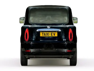 Taxi v3 lowpoly Low-poly 3D model