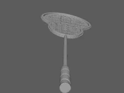 Tennis Racquet 3D model