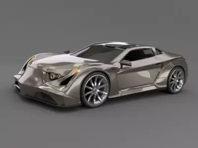 Speedtrooper concept car 3D model