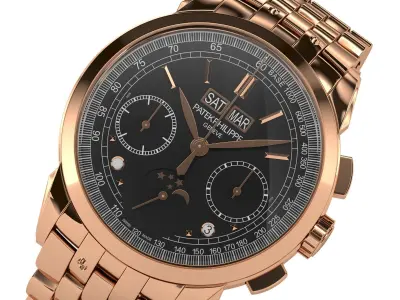 Patek Philippe 52701R Grand Complications Watch 3D model