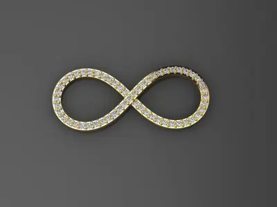 Forever Pendant Free 3D print model