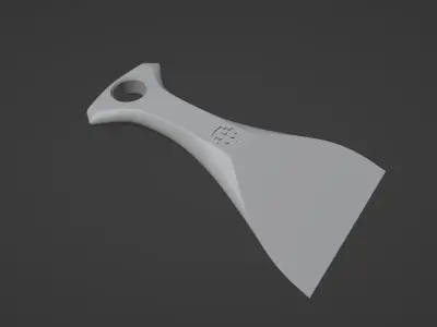 Ice Scraper 001 3D print model